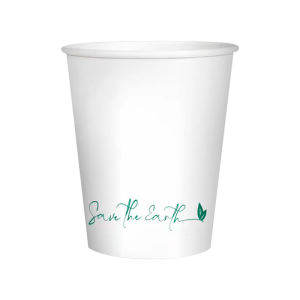 VASOS DE CARTON BLANCO 230 ml.
