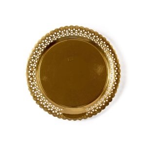PLATO 35 CM.BLONDA ORO ARIES